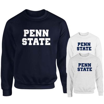 The Family Clothesline - Penn State Block Bold Crew Sweatshirt