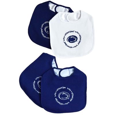 Masterpieces Puzzle Co. - Penn State Infant 2-pack Baby Bib 