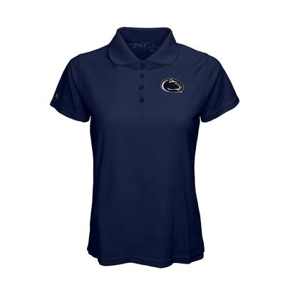 Penn State Women's Legacy Pique Polo Dress Shirt NAVY