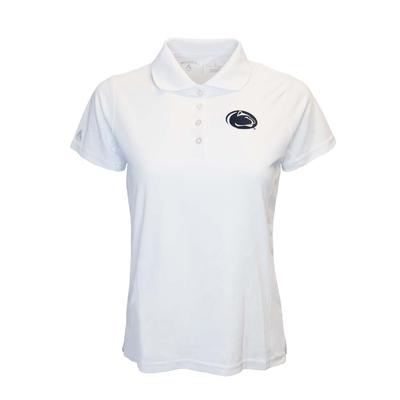 Penn State Women's Legacy Pique Polo Dress Shirt WHITE