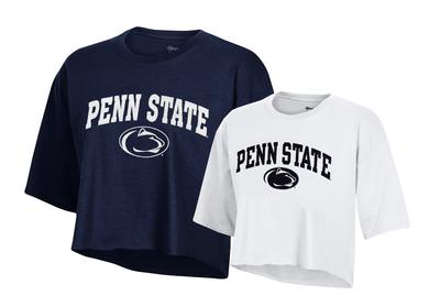 Champion - Penn State Champion Women's Boyfriend Cropped T-shirt