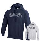 Penn State Champion Men's Reverse Weave Arch Hooded Sweatshirt SILVER GREY