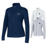 Penn State Under Armour Women's All Day Full Zip Jacket SILVER HEATHER