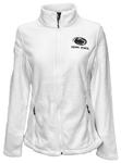 Penn State Women's Full-Zip Fleece Jacket WHITE