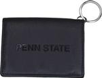 Penn State Nappa Leather ID Holder NAVY