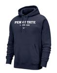 Penn State Nike Men's Lacrosse Hooded Sweatshirt NAVY