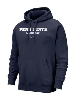 NIKE - Penn State Nike Men's Lacrosse Hooded Sweatshirt 
