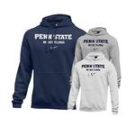 Penn State Nike Men's Wrestling Wordmark Hooded Sweatshirt 