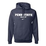 Penn State Nike Men's Hockey Wordmark Hooded Sweatshirt NAVY