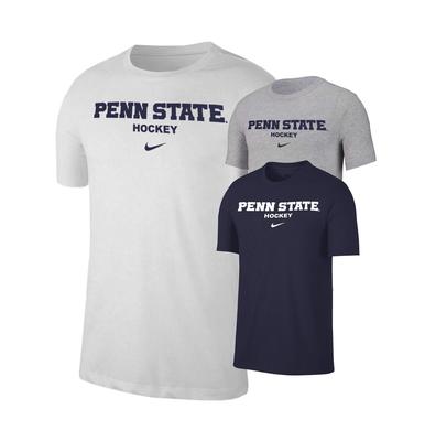 NIKE - Penn State Nike Men's Hockey Wordmark Short Sleeve T-Shirt 