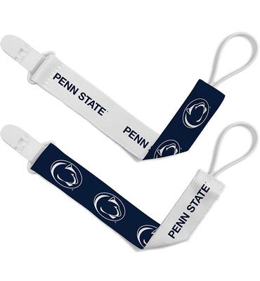 Masterpieces Puzzle Co. - Penn State Infant Pacifier Clip 2-Pack