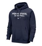 Penn State Nike Men's Basketball Hooded Sweatshirt NAVY
