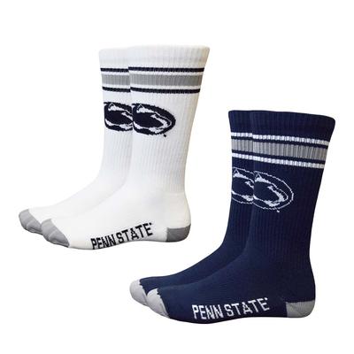 TCK - Penn State Adult Home/Away Crew Socks 2-pack