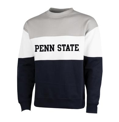 The Family Clothesline - Penn State Westerly Colorblock Crew Sweatshirt