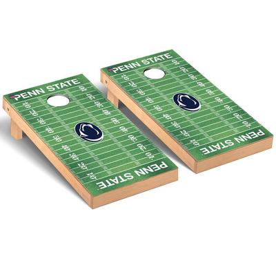Victory Tailgate - Penn State Premium 2' x 4' Football Field Cornhole Set