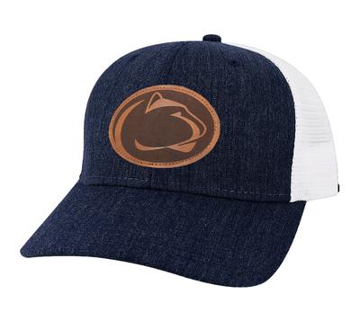 Penn State Mid-Pro Logo Snapback Trucker Hat MN