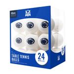 Penn State Table Tennis Balls 24-Ct WHITE