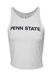 Penn State Women's 1st Down Cropped Tank Top WHITE