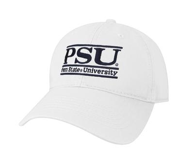 Penn State Classic Bar Hat WHITE
