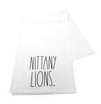 Penn State Hand Drawn Nittany Lions Tea Towel 