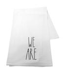 Penn State Hand Drawn We Are Tea Towel NATURAL
