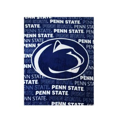 Logo INC - Penn State Classic All Over Fleece Blanket