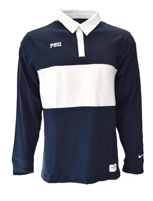 NIKE - Penn State Nike Men's Long Sleeve Striped Polo