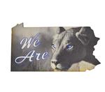 We Are Wooden Lion Magnet