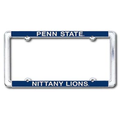 Jardine Gifts - Penn State Molded Aluminum Nittany Lion License Plate Frame