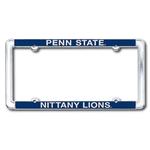 Penn State Molded Aluminum Nittany Lion License Plate Frame