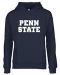 Penn State Youth Bold Block Hooded Sweatshirt NAVY