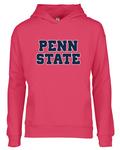 Penn State Youth Bold Block Hooded Sweatshirt VPINK