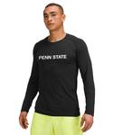 Penn State lululemon Men's Metal Vent Tech 2.0 Long Sleeve Shirt BLACK