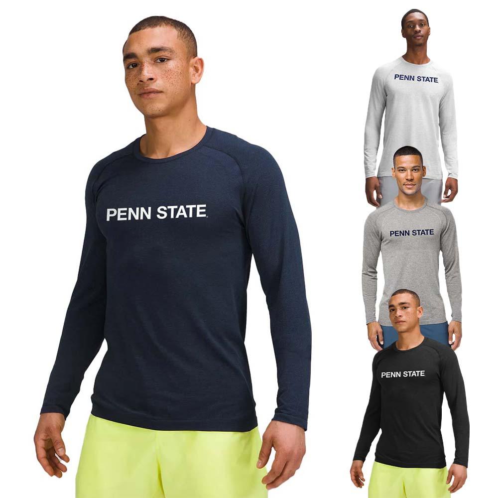Penn State lululemon Men's Metal Vent Tech 2.0 Long Sleeve Shirt
