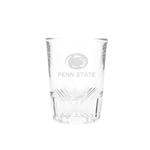 Penn State 2oz Etch Logo Glass