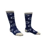 Penn State Logo Dress Socks NAVY