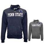 Penn State Sanded Fleece Quarter-Zip GUNMETAL HTHR