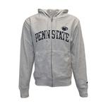 Penn State Champion Reverse Weave Full-Zip Hooded Sweatshirt SILVER GREY