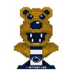 Penn State 3D Nittany Lion Foco Mascot Bust TAN