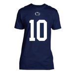 Penn State NIL Nicholas Singleton #10 T-Shirt NAVY