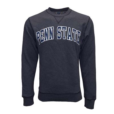 Penn State Sanded Fleece Crew Sweatshirt NAVY