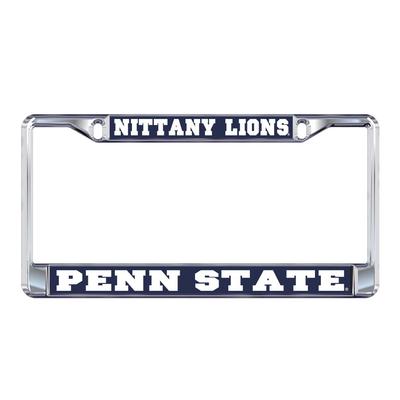 Penn State Standard Nittany Lion Car Frame NAVY