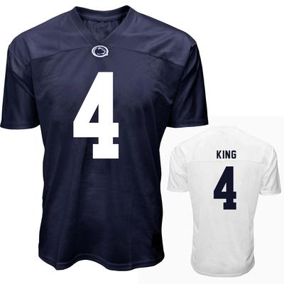 The Family Clothesline - Penn State Youth NIL Kalen King #4 Football Jersey