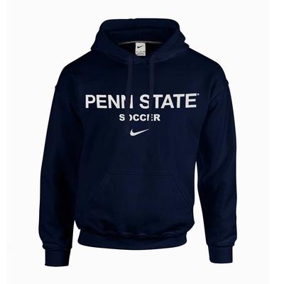 NIKE - Penn State Nike Soccer Wordmark Hood