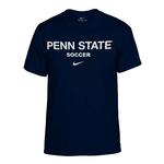 Penn State Nike Soccer Wordmark T-Shirt NAVY