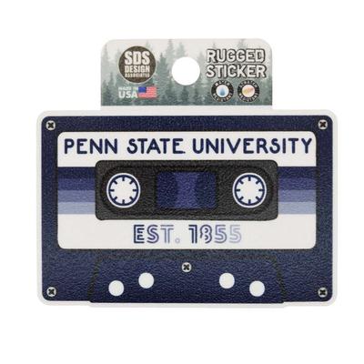 SDS Design - Penn State Cassette Rugged Sticker