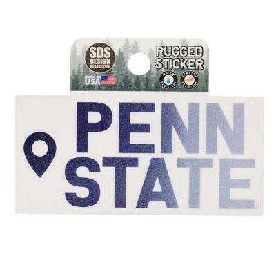 SDS Design - Penn State Geo Tag Rugged Sticker