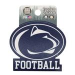 Penn State Football Logo Rugged Sticker NAVYWHITE