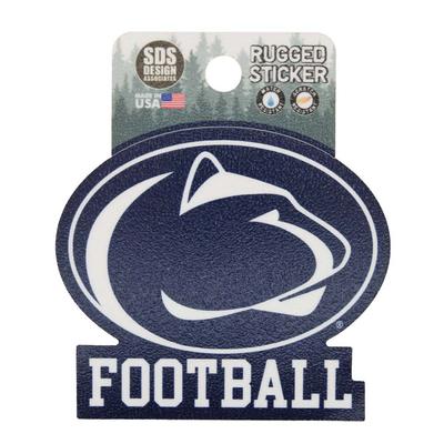 SDS Design - Penn State Football Logo Rugged Sticker