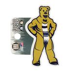 Penn State Mascot Rugged Sticker TAN